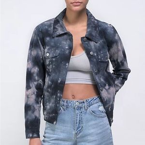 Empyre Freya Black Tie Dye Corduroy Jacket